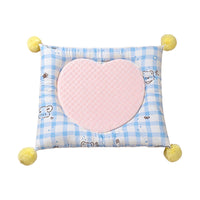 Pet Bed for Cats and Small to Medium Dogs, All-Season Sleeping Mat with Heart Pattern