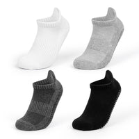Non-Slip Yoga Pilates Barre Socks for Women, Thickened Cotton with Grip Dots, Moisture-Wicking & Odor-Resistant