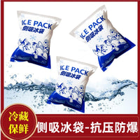 Self-Absorbing Ice Pack for Fresh Food and Express Delivery, Disposable Water-Free Refrigeration