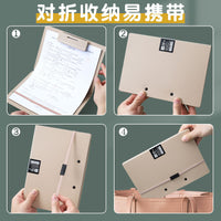 A4/A5 Foldable Clipboard Document Holder for Office, School, and Meetings