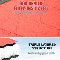 Portable Ice Fishing Tent, Thermal Insulated Winter Shelter for Outdoor Snow Fishing
