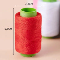 Household Sewing Machine Small Spool Thread 402 Sewing Thread White Black Thread for Clothes Repair Hand Sewing
