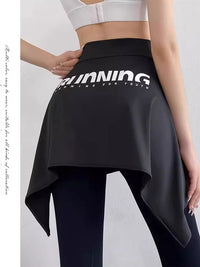 Women's Yoga Skirt Cover-up for Running and Workout, Anti-Embarrassment Hip Scarf