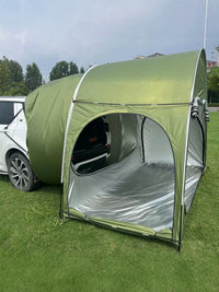 SUV Car Tailgate Tent, Waterproof Sunshade Shelter, Quick Setup Oxford Cloth for Outdoor Camping