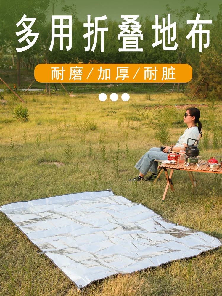 AYXSEE Multi-functional PE Aluminum Foil Moisture-proof Camping Mat