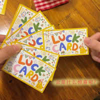DIY Scratch-Off Birthday Cards, Handwritten Greeting Postcards for Couples & Students, Cartoon Cute Student Rewards