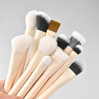 42-Piece Professional Makeup Brush Set for Foundation, Blush, Contour, Eyeshadow, Eyeliner, and Eyebrows