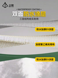 Waterproof Oxford Cloth Tent Ground Tarp for Camping and Outdoor Activities
