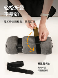 Travel Portable Folding Memory Foam Pillow for Neck Support