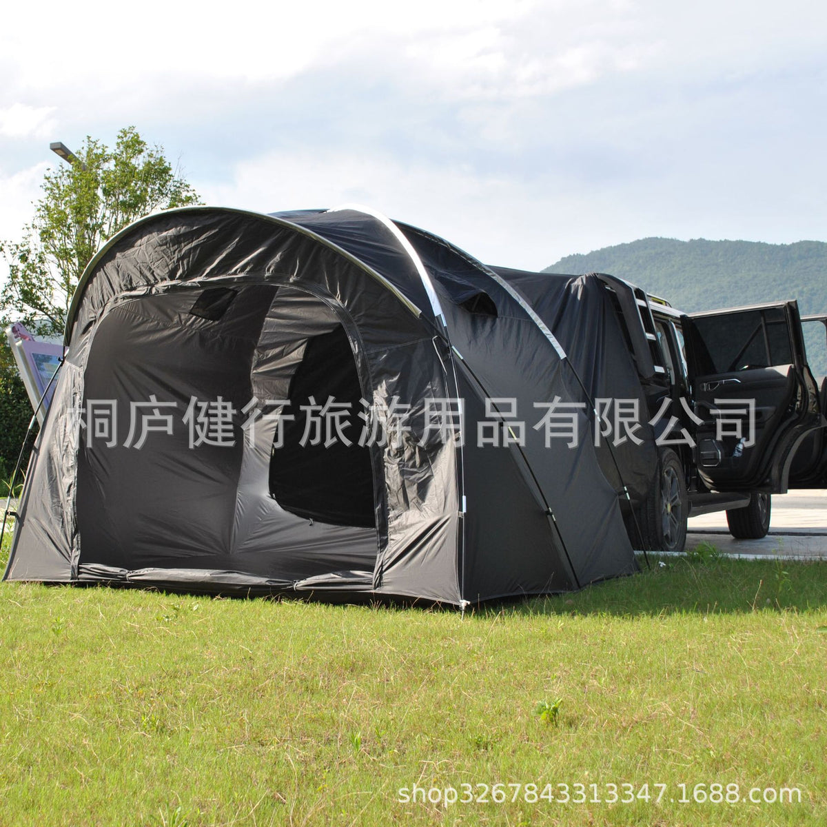 6-Person Car Tail Tent for Family Road Trips