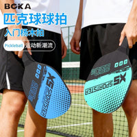 Pickleball Paddle Set for Kids and Adults - Beginner Training Kit with 2 Rackets and 4 Balls