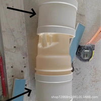 110mm PVC Pipe Built-in Backflow Preventer for Sewer Drain Odor and Pest Control