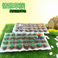 Model Scenery Grass Tufts for Dioramas and Miniature Bases