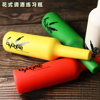 Silicone Flair Bartending Practice Bottle for Bar Training