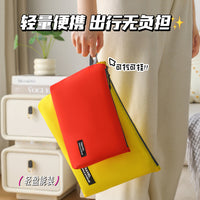 Silicone Coated Waterproof Travel Organizer Bag for Clothes and Toiletries