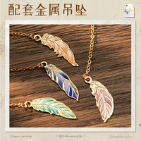 Feather Bookmark Gift Set for Students and Friends, Elegant Small Reward Gift for Graduation, Birthday, or Classmates