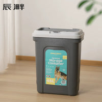 Pet Food Storage Container with Scoop - Dustproof, Moisture-proof, Insect-proof for Dog & Cat Food