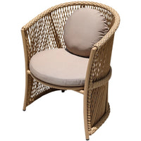 Outdoor Patio Dining Set Aluminum Alloy Rattan Woven Waterproof Sunscreen Garden Furniture