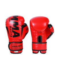 Professional Boxing Gloves for Kids & Adults - Muay Thai, Kickboxing, Sparring, Punching Bag Training