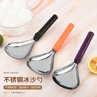 Stainless Steel Ice Shaver with Handle for Home and Commercial Use