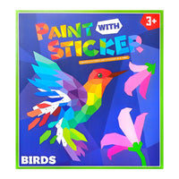 3D Geometric Puzzle Stickers for Kids, DIY Educational Craft Kit, Early Learning Toy