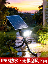 Solar Clamp Spotlight for Outdoor Garden Trees, Fences and Railings