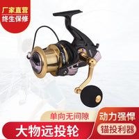 High-Strength Metal Gapless Spinning Reel for Sea Fishing