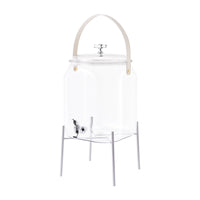 Beverage Dispenser with Spigot for Juice, Iced Tea, and Cocktails