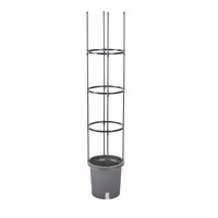 Tomato and Vegetable Plant Support Cage with Pot, Climbing Trellis for Garden Plants