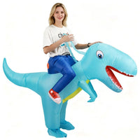 Inflatable Dinosaur Costume for Kids and Adults - Funny Performance Outfit for Festivals and Parties