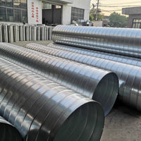 Galvanized Steel Spiral Duct for Ventilation and Dust Extraction