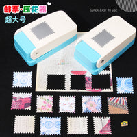 Decorative Stamp Punch for DIY Crafting and Scrapbooking