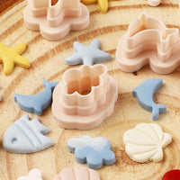 Ocean Series Polymer Clay Molds for DIY Jewelry and Crafts