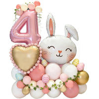 Easter Bunny Balloon Set for Birthday Party Decoration