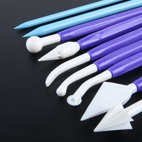 9-Piece Polymer Clay Sculpting Tool Set for Beginners