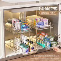 Pull-Out Under Sink Organizer for Bathroom and Kitchen Cabinets