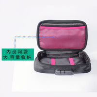 Travel Multi-functional Toiletry Storage Bag with Password Lock for Adult Items, Passport, and Documents