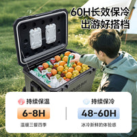 JEKO Portable Insulated Cooler Box for Camping, Food, Beverages, and Outdoor Activities