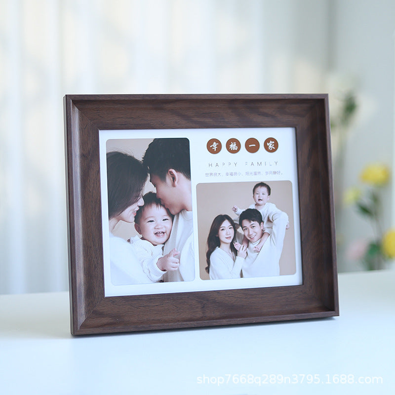 10-inch Family Photo Frame with Custom Photo Printing