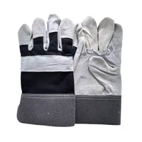 Welding Gloves Leather Heat Resistant Puncture Proof Work Safety Gloves