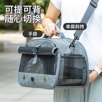 Portable Parrot Carrier Bag for Outdoor Travel - Breathable Bird Cage for Cockatiels, Parakeets, and Small Sun Conures