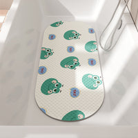 Cartoon Non-Slip Bathtub Mat with Suction Cups for Shower Room Bathroom Floor