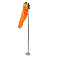 Industrial Wind Direction Indicator with Rotating Bracket or Wind Sock