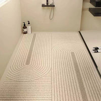 Non-Slip PVC Looped Coil Shower Mat for Bathroom Drainage