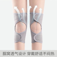 Adhesive Knee Brace for Men and Women, Thin Breathable Knee Support for Summer, Warm and Cold Protection