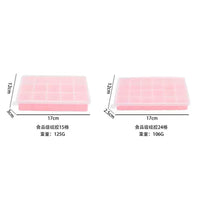Silicone Ice Cube Tray with Lid, Food-Grade, Quick Freeze, Square Ice Maker for Home Bar