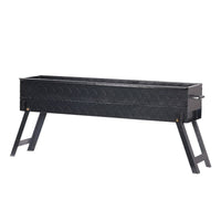 Portable Folding Charcoal BBQ Grill for Outdoor Camping and Home Use