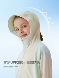 Marc Janie Girls' Lightweight Breathable Sun Protection Cape Jacket for Kids and Parents