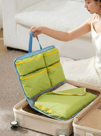 7-in-1 Travel Hanging Wardrobe Organizer Bag for Clothes Underwear Luggage
