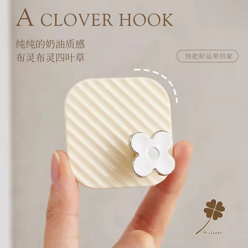 Luxury Self-Adhesive Wall Hooks for Entryway, Bathroom, and Kitchen - Punch-Free Coat and Key Hangers